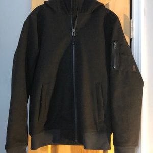 BARELY WORN WOOL BLEND COAT